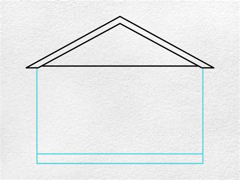 How To Draw A House With A Porch Helloartsy