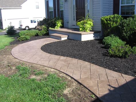 12 Stamped Concrete Walkway Ideas 2022