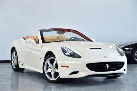 Maybe you would like to learn more about one of these? 2011 White Ferrari California Base Convertible