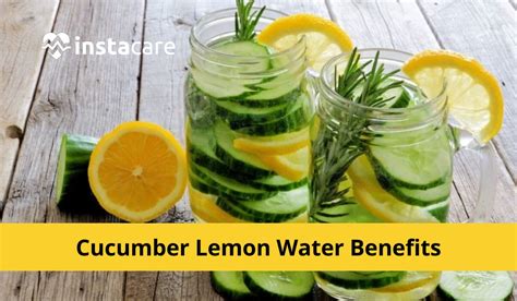 12 Amazing Cucumber Lemon Water Benefits