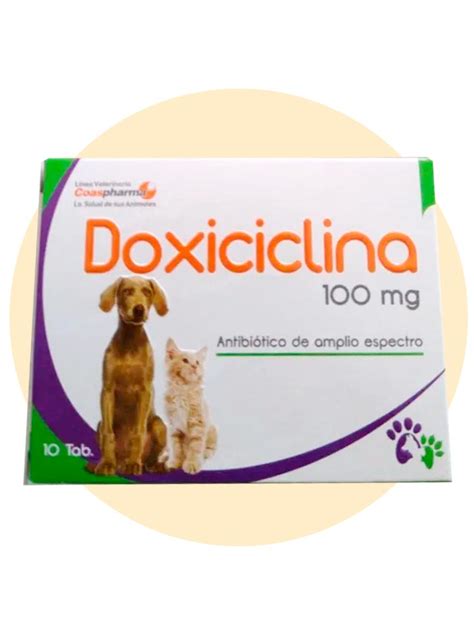 Doxiciclina 100 Mg Caja Por 10 Tabletas Agropecuaria La Casa Del