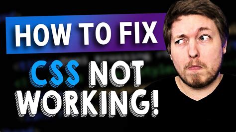 How To Fix CSS Not Working In Your Website Website CSS Not Updating