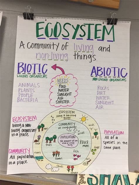 Science trends is a popular source of science news. Ecosystem Anchor Chart | Science | Pinterest | Science ...