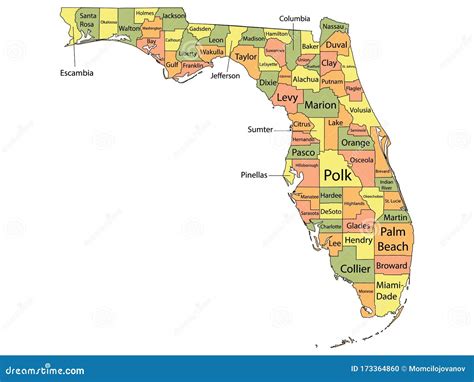 Top 159 Mapa Del Estado De La Florida Usa Anmb Mx