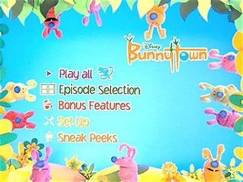 Disney bunnytown logo, disney kids logo, bunnytown bunny funnies, bunnytown credits bunnytown: Bunnytown: Hello Bunnies : DVD Talk Review of the DVD Video