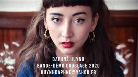 Daphne Huynh Bande Démo Doublage Youtube