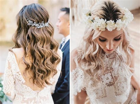 Bohemian Bridal Hairstyle Inspiration Southbound Bride