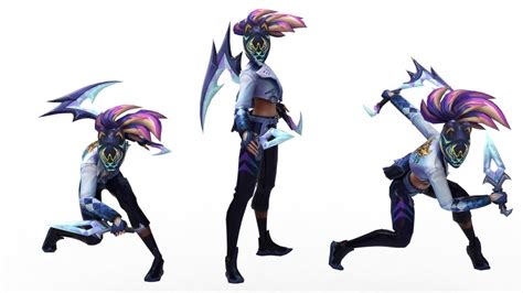 Akali Kda All Out League Of Legends 3d Model 3d Printable Cgtrader