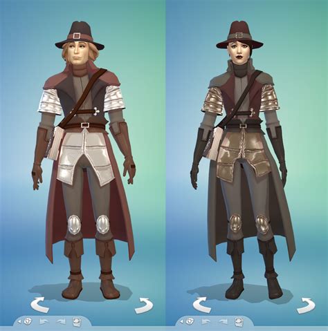 Mod The Sims Witch Hunter Outfit