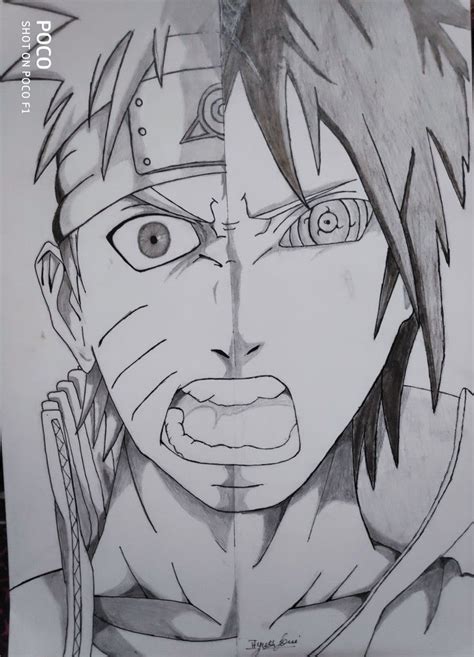 Naruto X Sasuke Artwork Art My Arts