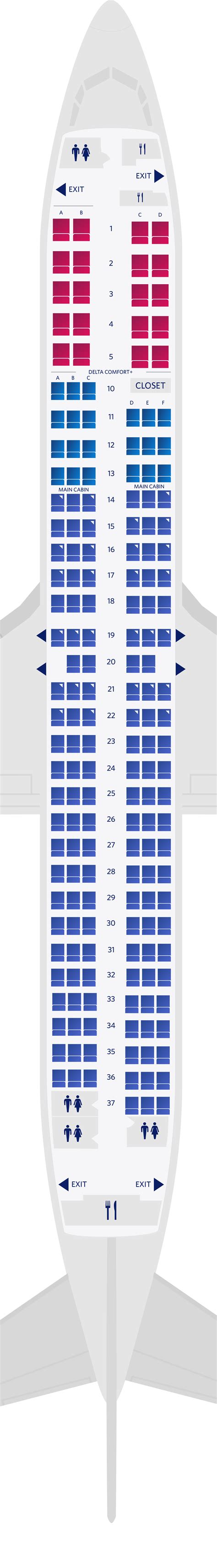 United Airlines 737 900 Seat Map