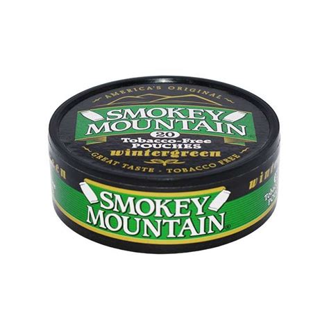 Smokey Mountain Wintergreen 8oz Nicotine Free Pouches Northerner Us