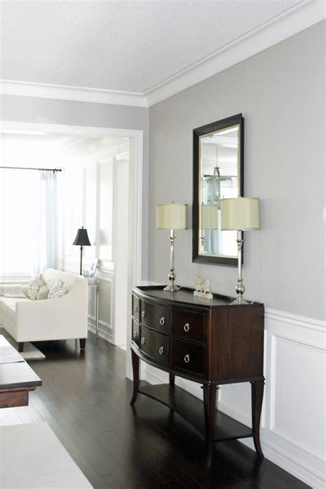 This is agreeable gray in good light. Benjamin Moore Revere Pewter - Room Lust