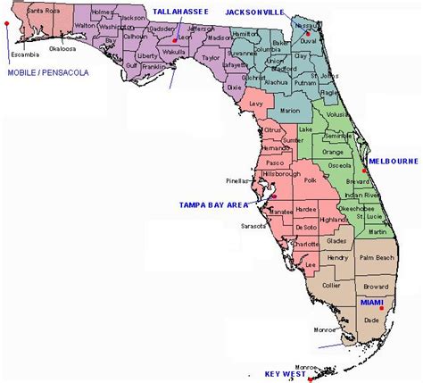 County Map Of Florida With Zip Codes United States Map