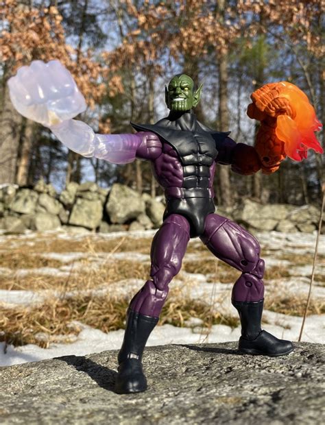 Review 2020 Marvel Legends Super Skrull Build A Figure Fantastic Four