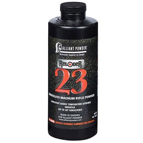 Alliant Rl 23 Smokeless Powder 1lb Can 1lb Sportsmans Warehouse