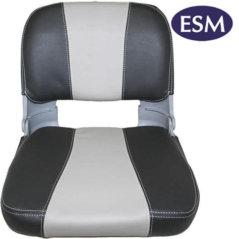 Esm Folding Padded Boat Seat In 3 Colours