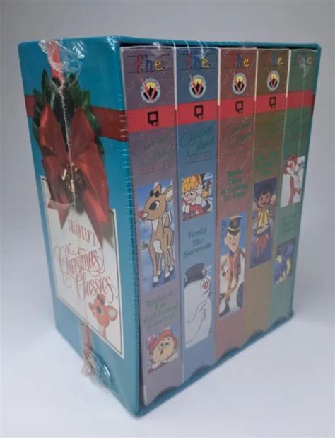 Fhe Christmas Classics Series Original Holiday Tv Classics Vhs 5 Tape