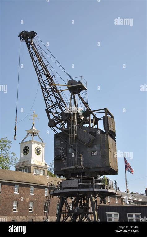 Old Crane And Naval Storehouse Chatham Historic Dockyard Chatham