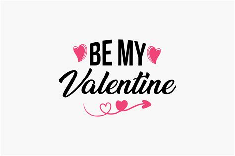 Be My Valentine Happy Valentines Day T Shirt Design Templatevalentines Day Vector 4987671