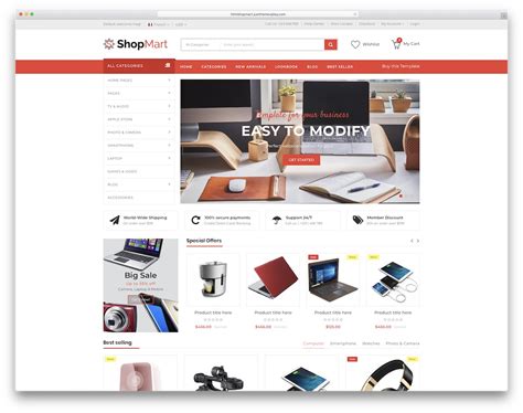 30 Ecommerce Website Templates For Online Stores 2020 Avasta