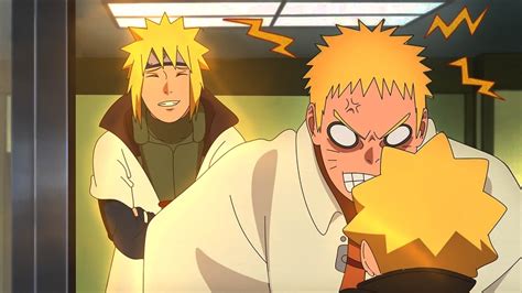 Naruto Is Mad At Boruto For Not Recognising Minato Minato Compares