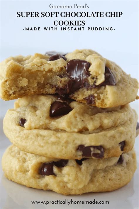 Super Soft Chocolate Chip Cookies Practically Homemade Recipe In