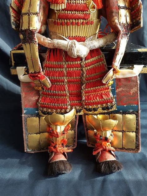 samurai armour yoroi musha ningyo japan circa 1920 catawiki