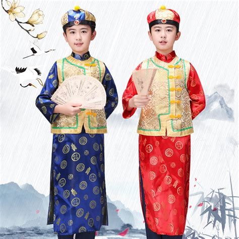 Emperor Hanfu Dress Ancient Chinese Traditional Costume Men For Kids