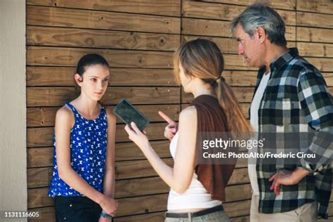 Mother Scolding Or Spanking Or Punishment And Teenage Girl Photos And