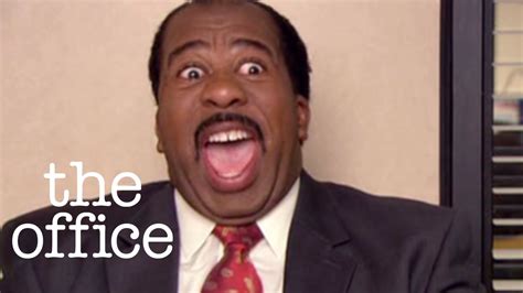 Pretzel day is a reason for him to actually go into work for the day and it gives him more motivation than anything else could. Stanley Yells at Ryan - The Office US - YouTube
