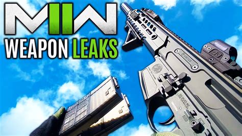 Modern Warfare 2 Huge Weapon Leaks Youtube
