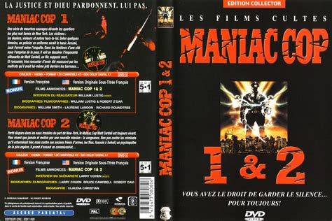 Jaquette Dvd De Maniac Cop Et Cin Ma Passion
