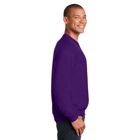 Gildan 18000 Heavy Blend Crewneck Sweatshirt Purple Full Source