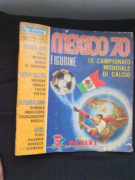 Panini World Cup Mexico 70 Album Incomplet 1970 Catawiki