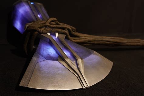 Thors Stormbreaker Axe Custom Built By A Fan Is Extremely Impressive