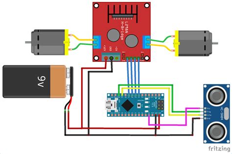 It is available for free download. Arduino Based Obstacle Avoiding Robot Project with Code and Circuit Diagram