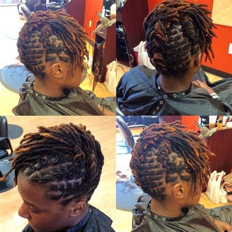 Dreadlock maintenance is also key to keeping your style on point. Pin by Lisa on #hairbyistyle | Short locs hairstyles, Hair styles, Dreadlock hairstyles black