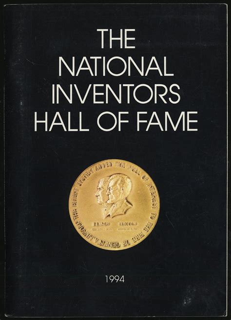 The National Inventors Hall Of Fame Near Fine Softcover 1994