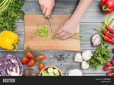 Cooking Chef Chop Cut Image And Photo Free Trial Bigstock