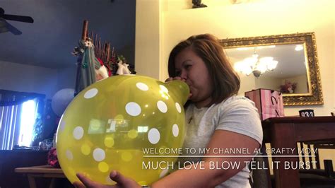 Blow To Burst With TheYellow Balloon Or B P YouTube