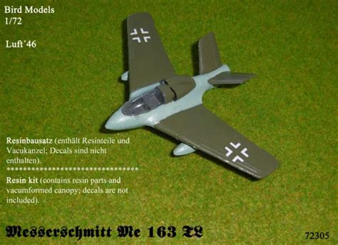 Messerschmitt Me 163 Tl 172 Bird Models Resinbausatz Resin Kit 18