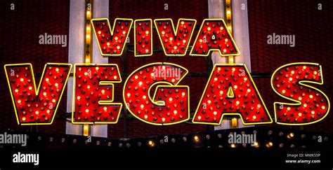 Viva Las Vegas Sign Hi Res Stock Photography And Images Alamy