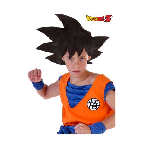 Disfraz Goku Con Peluca Deluna Disfraces