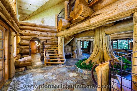 Custom Built Luxury Pioneer Log Home For Sale In California