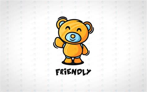 Cute Teddy Bear Logo To Buy Online Lobotz Ltd