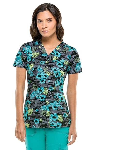 Happy thanksgiving from our dickies family at @smartbynature! Scrubs - Dickies Gen Flex On Island Time Scrub Top ...