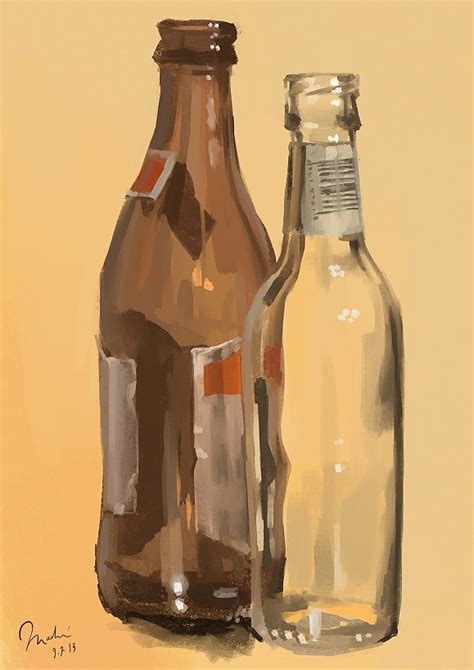 Still Life Bottles By Magdaproski On Deviantart