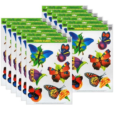 Butterflies Window Clings 12 Sheets Accessories Michaels