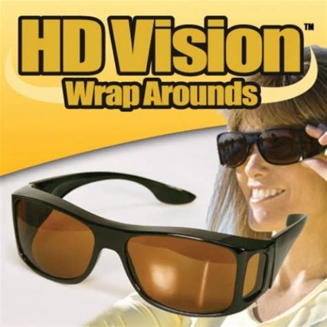 As Seen On TV HD Vision WrapArounds Wrap Around Sunglasses Walmart